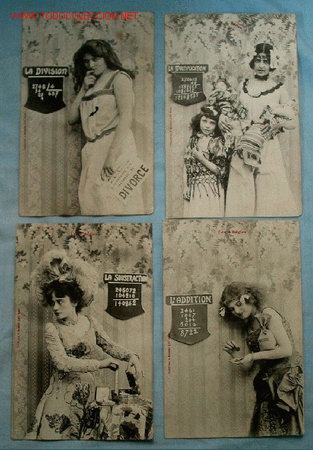 Postales: TARJETA POSTAL LES 4 R&Egrave;GLES - Foto 1