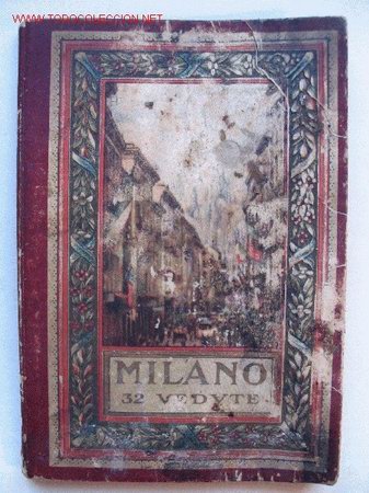 Postales: libro  postales 32 VEDUTE MILANO - Foto 1