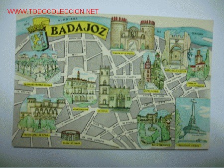 Postales: BADAJOZ - Foto 1