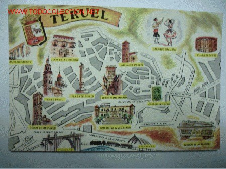 Postales: TERUEL - Foto 1