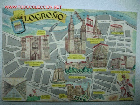 Postales: LOGRO&Ntilde;O - Foto 1