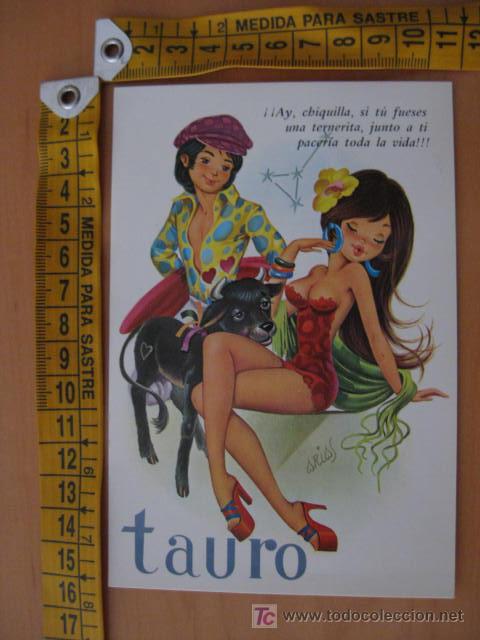 Postales: POSTAL HOROSCOPO DE TAURO - Foto 1