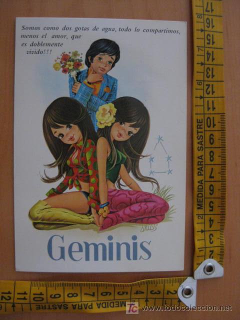 Postales: POSTAL HOROSCOPO DE GEMINIS - Foto 1