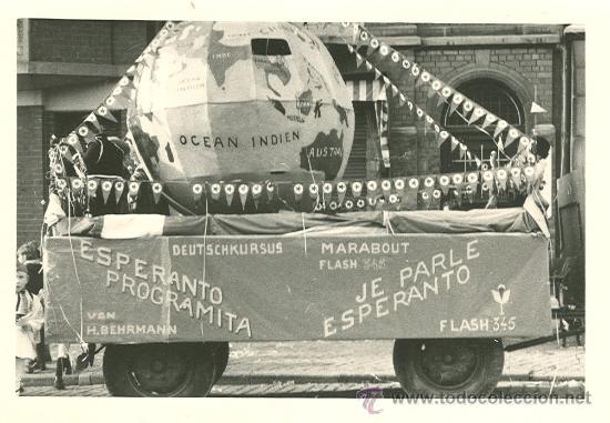 Postales: ESPERANTO. VEHICULO DE CARNAVAL. - Foto 1