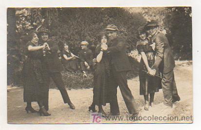 Postales: BAILE APACHE. (POSTAL FOTOGR&Aacute;FICA). - Foto 1