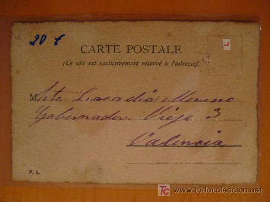 Postales: PRECIOSA POSTAL A&Ntilde;O 1902 - Foto 2