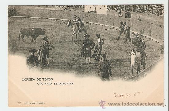 Cartoline: Corrida de Toros - Una vara de agujetas