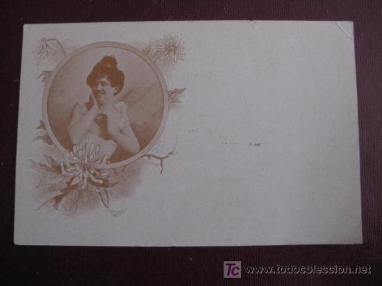 Postales: BONITA POSTAL SE&Ntilde;ORA - Foto 1