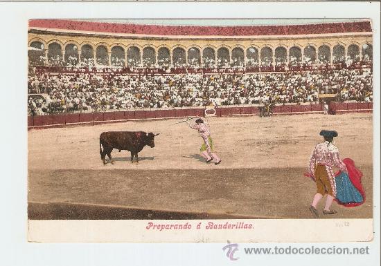 Postales: PREPARANDO A BANDERILLAS - Foto 1