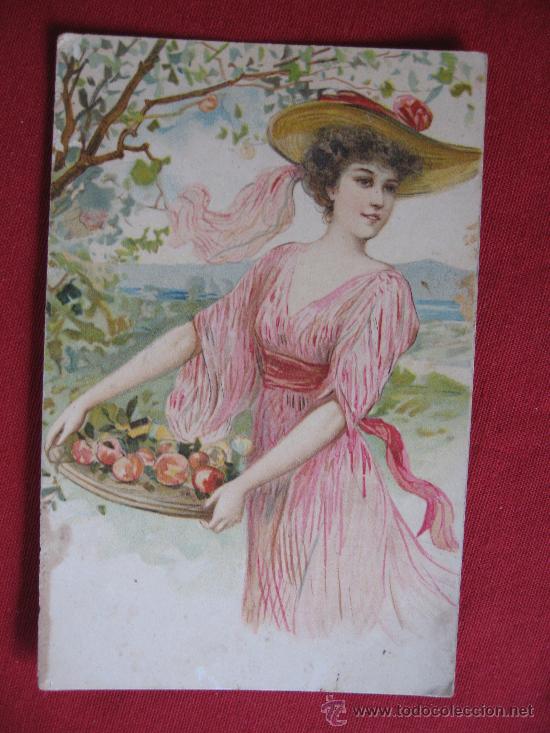 Postales: BONITA POSTAL ROMANTICA - Foto 1