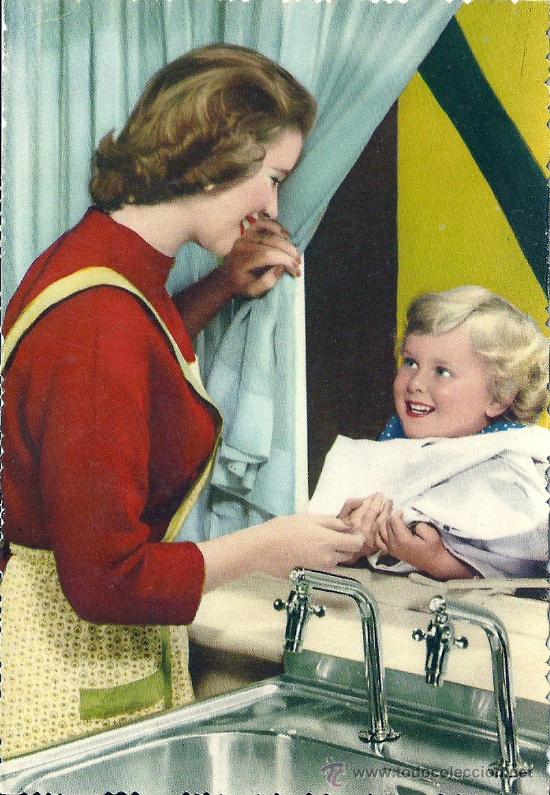 Postales: MAMA CON SU NI&Ntilde;A - Foto 1