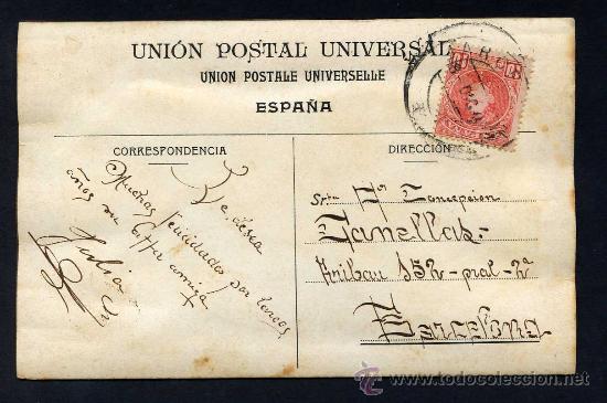 Postales: Postal de madera. *Conchita* Circulada. - Foto 2