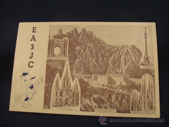 Postales: RADIOAFICIONADO - BARCELONA - - Foto 1