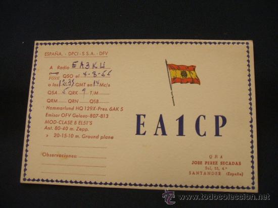 Postales: RADIOAFICIONADO - SANTANDER - ESPA&Ntilde;A - - Foto 1