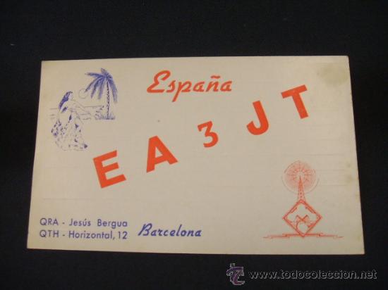 Postales: RADIOAFICIONADO - BARCELONA - - Foto 1