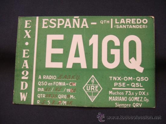 Postales: RADIOAFICIONADO - LAREDO - SANTANDER - - Foto 1