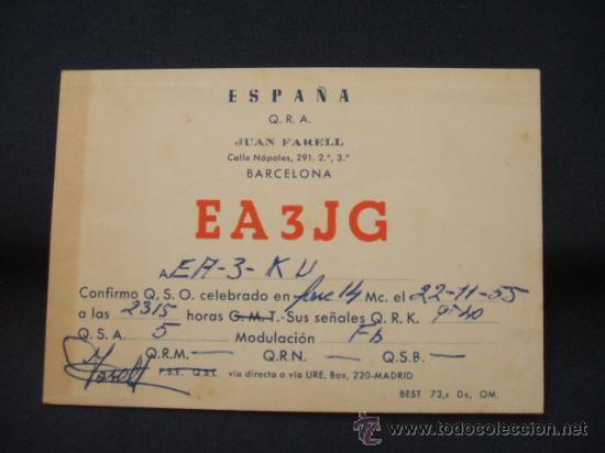 Postales: RADIOAFICIONADO - BARCELONA - - Foto 1
