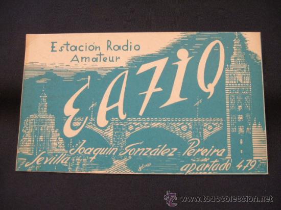 Postales: RADIOAFICIONADO - SEVILLA - - Foto 1