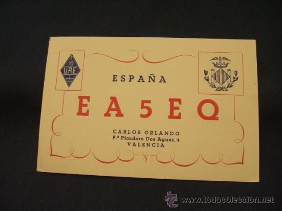 Postales: RADIOAFICIONADO - VALENCIA - - Foto 1