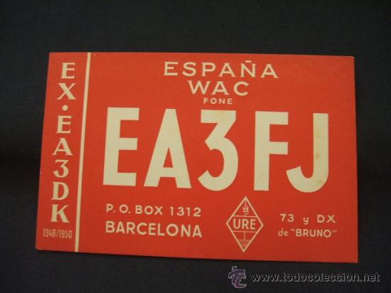 Postales: RADIOAFICIONADO - BARCELONA  - - Foto 1