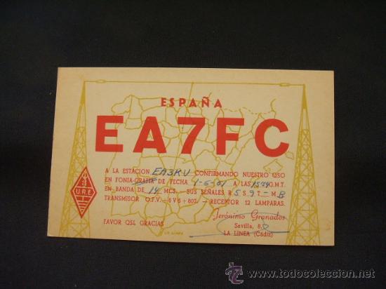 Postales: RADIOAFICIONADO - LA LINEA - CADIZ - - Foto 1