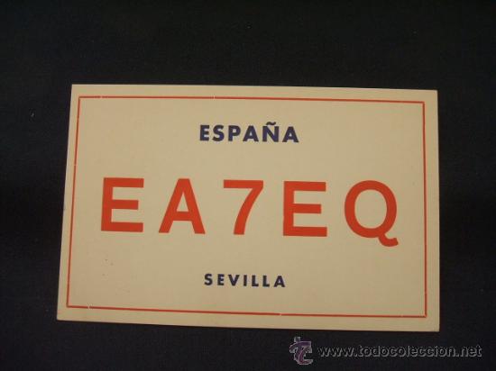 Postales: RADIOAFICIONADO - SEVILLA - - Foto 1