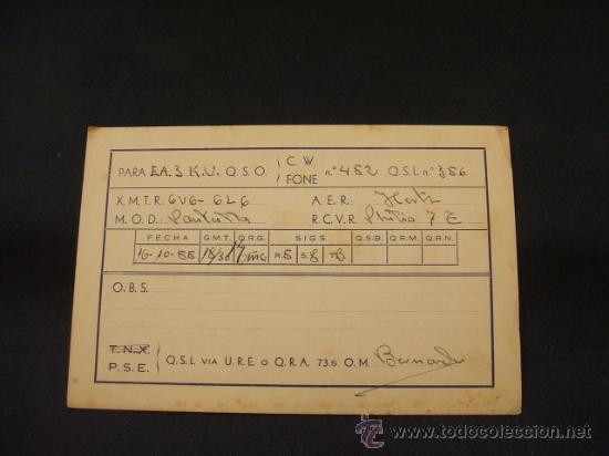 Postales: RADIOAFICIONADO - GRANADA - - Foto 2