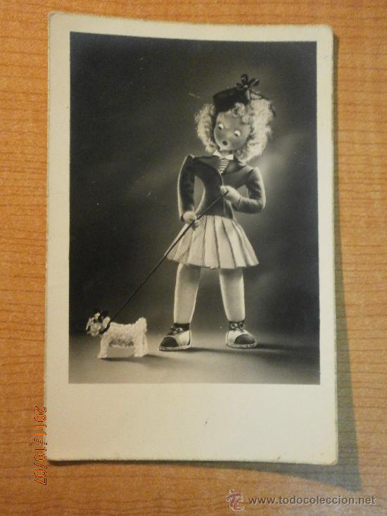 Postales: ANTIGUA  POSTAL  MU&Ntilde;ECA   ESCRITA - Foto 1