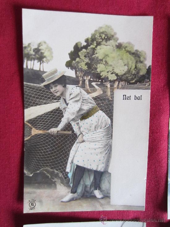 Postales: JUGANDO A TENIS - Foto 1