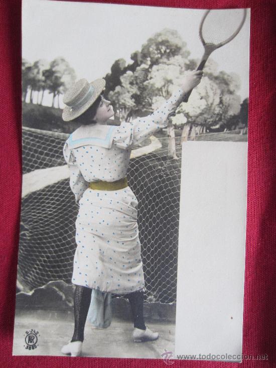 Postales: JUGANDO A TENIS - Foto 1