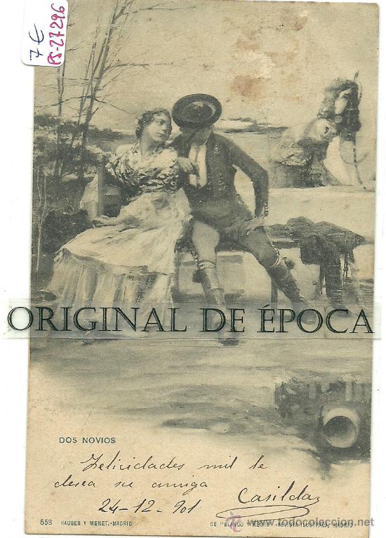 Postales: (PS-27296)POSTAL-DOS NOVIOS - Foto 1