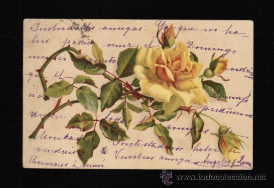 Postales: POSTAL TEMA FLORES - Foto 1
