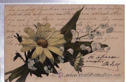 Postales: TARJETA POSTAL FLORES - Foto 1