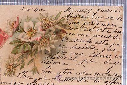 Postales: TARJETA POSTAL FLORES - Foto 1