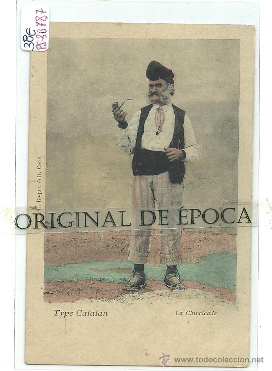 Postales: (PS-30787)POSTAL DE TIPICO CATALAN.LA CHURRICADE - Foto 1