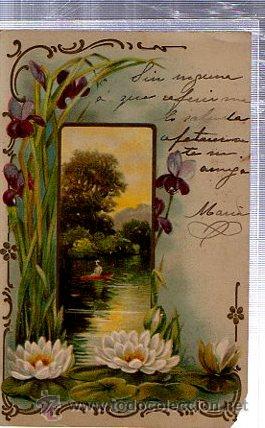 Postales: TARJETA POSTAL FLORES - Foto 1
