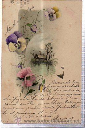 Postales: TARJETA POSTAL FLORES - Foto 1