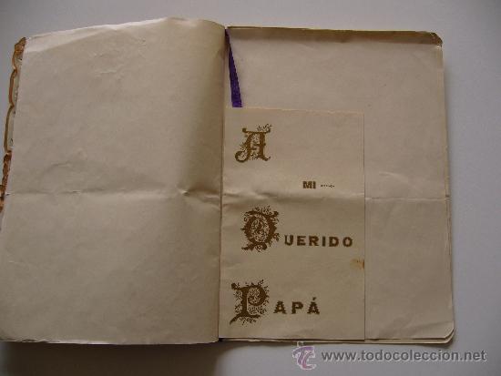 Postales: Postal de Felicitaci&oacute;n de Celuloide en forma de Libro. - Foto 2
