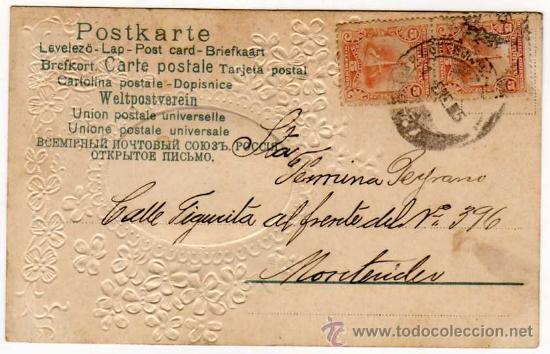 Postales: Postal modernista. - Foto 2