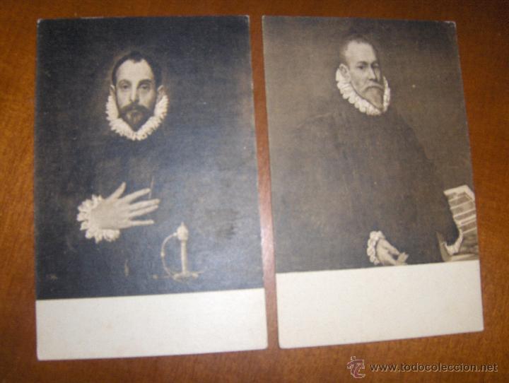 Postales: 2 POSTALES CUADROS CELEBRES - Foto 1