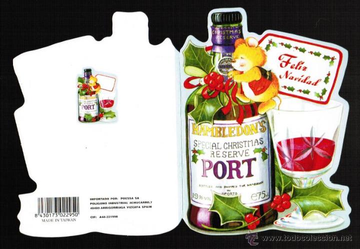 Postales: TARJETA NAVIDE&Ntilde;A TROQUELADA - Foto 1