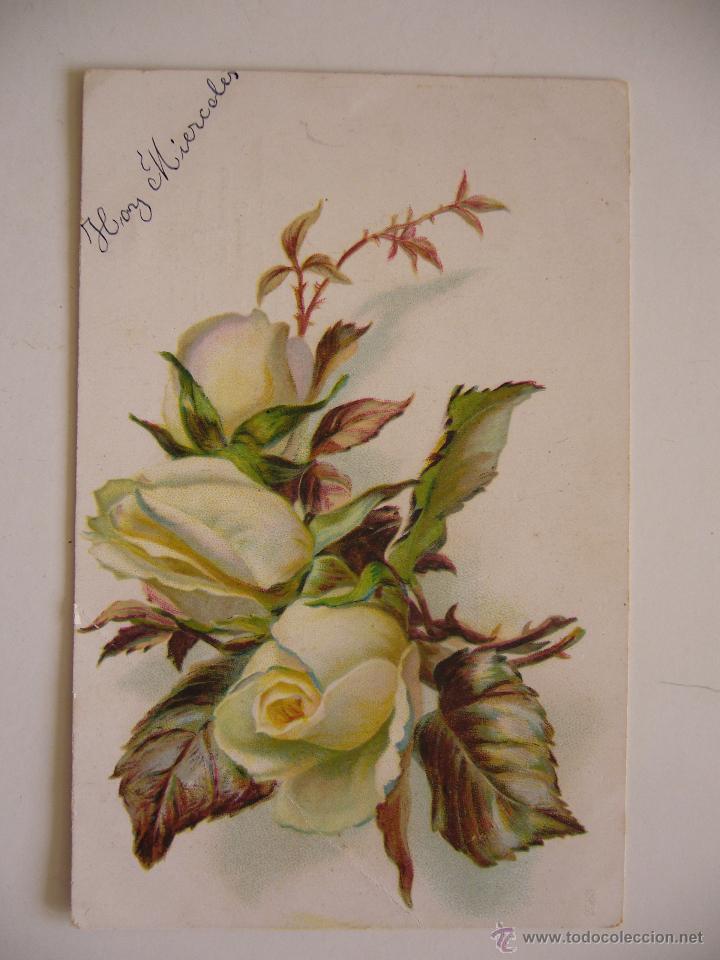 Postales: Postal. Flores. Circulada. - Foto 1
