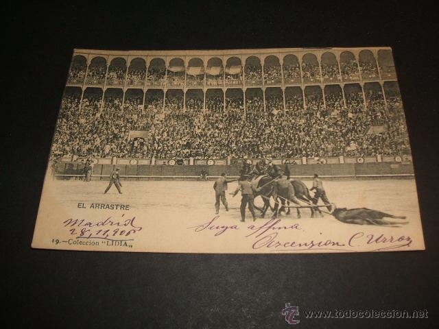 Postales: COLECCION LIDIA EL ARRASTRE - Foto 1