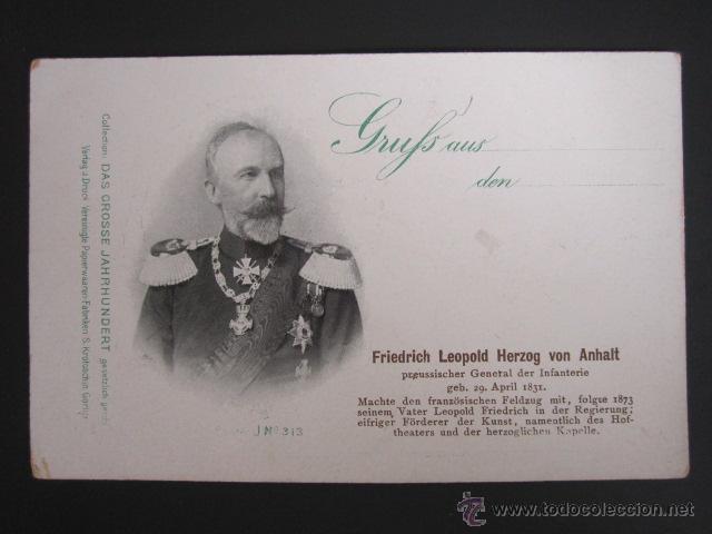 Postales: POSTAL FRIEDRICH LEOPOLD. - Foto 1