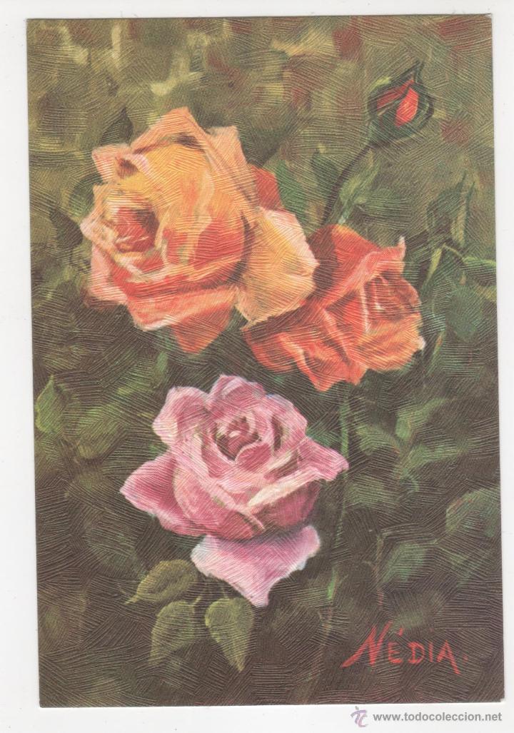 Postales: Rosas. - Foto 1