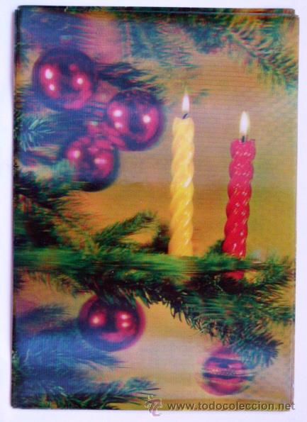 Postales: Postal de Navidad con efecto tridimensional - Foto 1