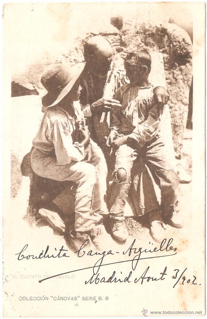 Postales: EL CUENTO DEL ABUELO 1902 - Foto 1