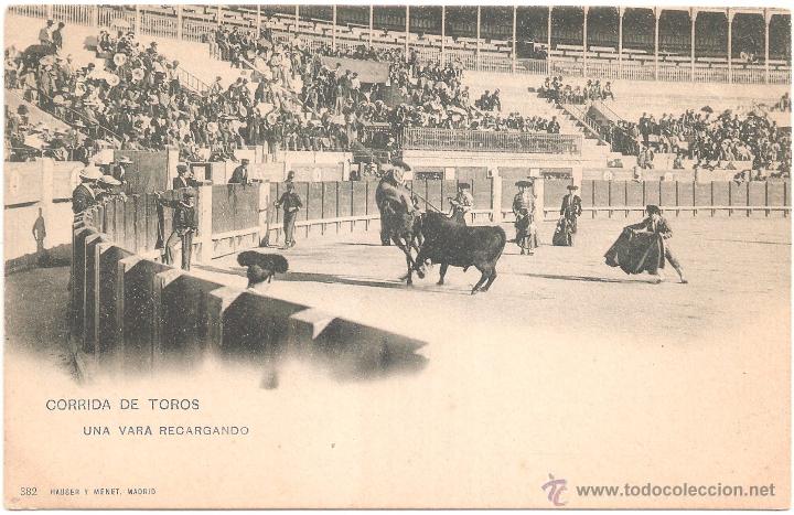 Postales: Corrida de Toros Una vara recargando - Foto 1