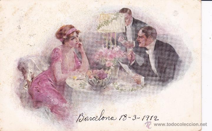 Postales: postal escrita 1912 - Foto 1