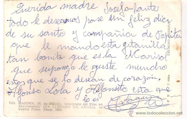 Postales: POSTAL DE MARISOL - Foto 2